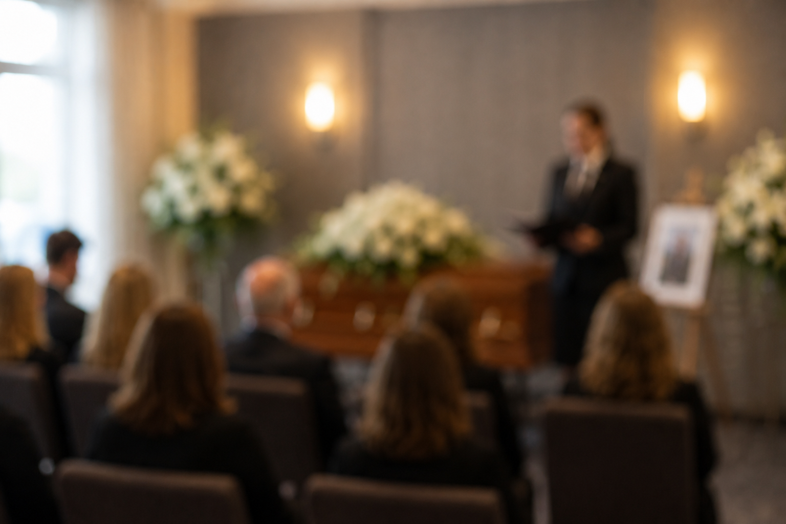 Funeral service in Cherbourg